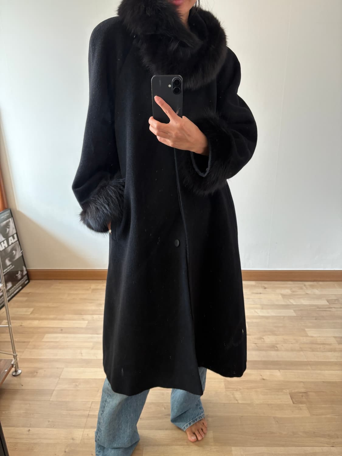 울 롱코트 상품이미지1