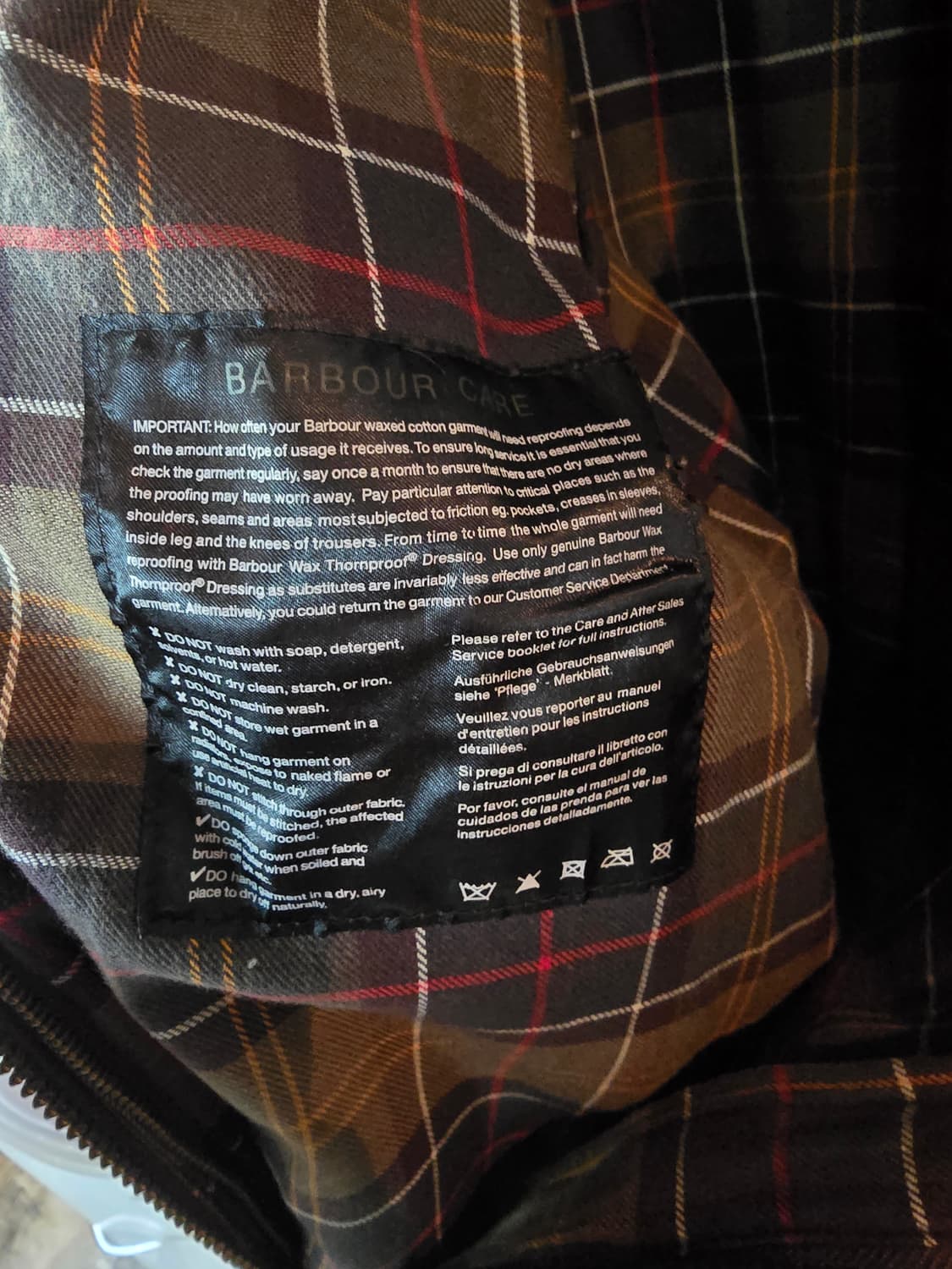 바버 클래식 뷰포트 빈티지 자켓 상품이미지9