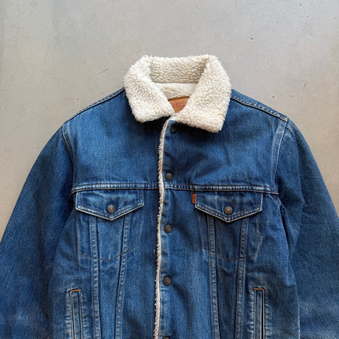 80s 리바이스 오렌지탭 쉐르파 자켓 상품이미지3