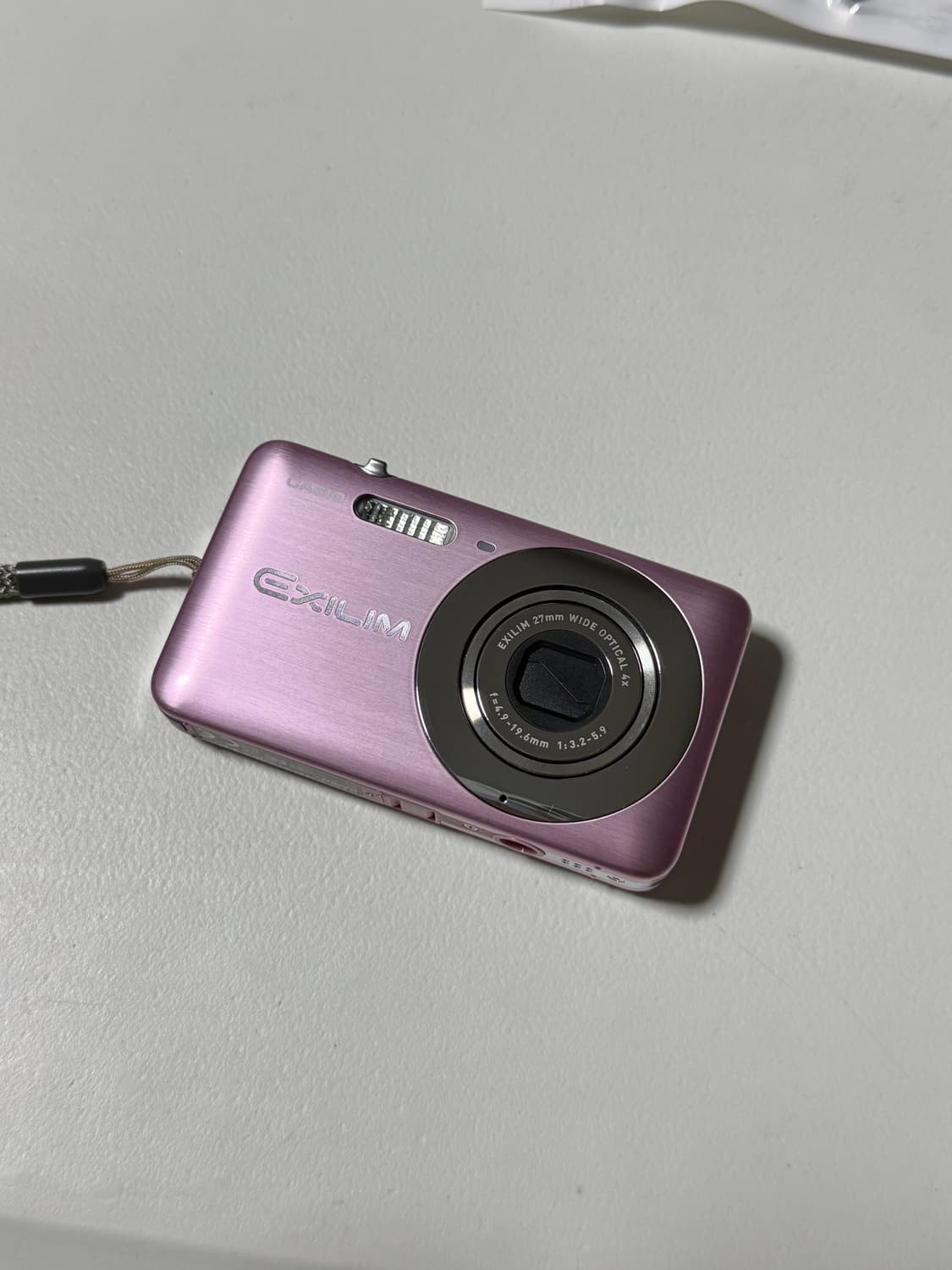 미품 핑크 빛 색감 카시오 엑슬림 ex-z800 작례o 상품이미지6