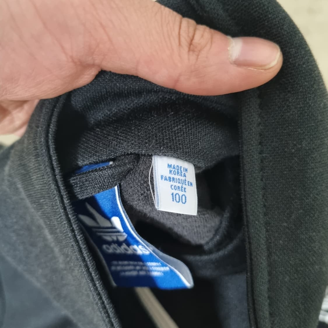 아디다스 오리지널 유로파 져지 블랙 100 상품이미지3