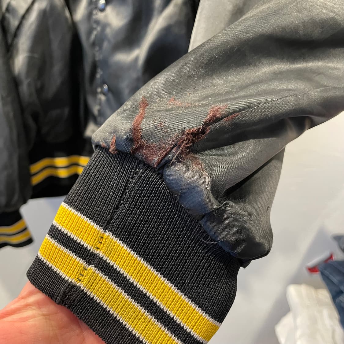 usa 빈티지 새틴자켓 3XL 상품이미지7