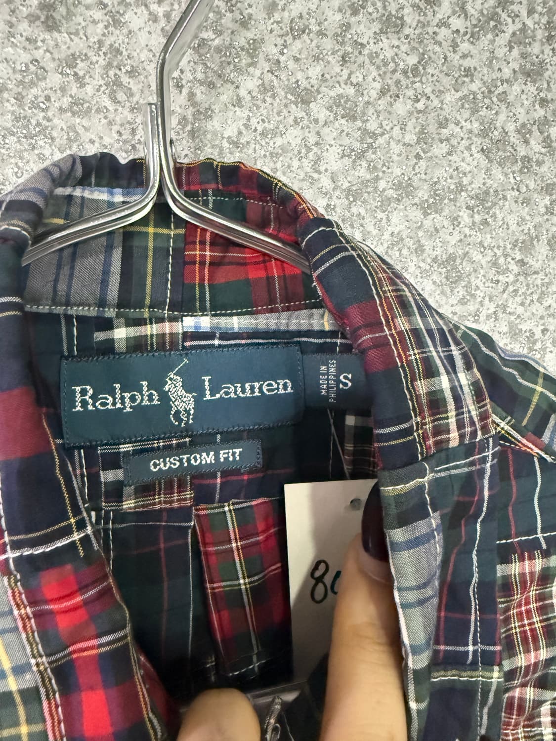 폴로랄프로렌 패치워크 반팔 셔츠 B4698 상품이미지5