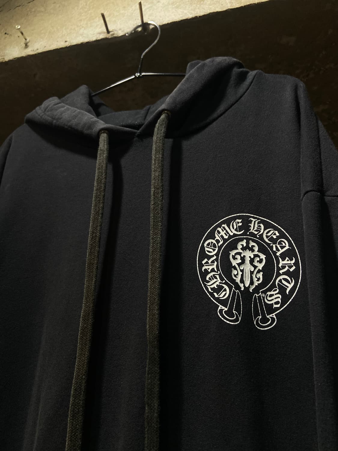 Chrome hearts 크롬하츠 아메리칸 플래그 대거 후드 블랙 상품이미지3