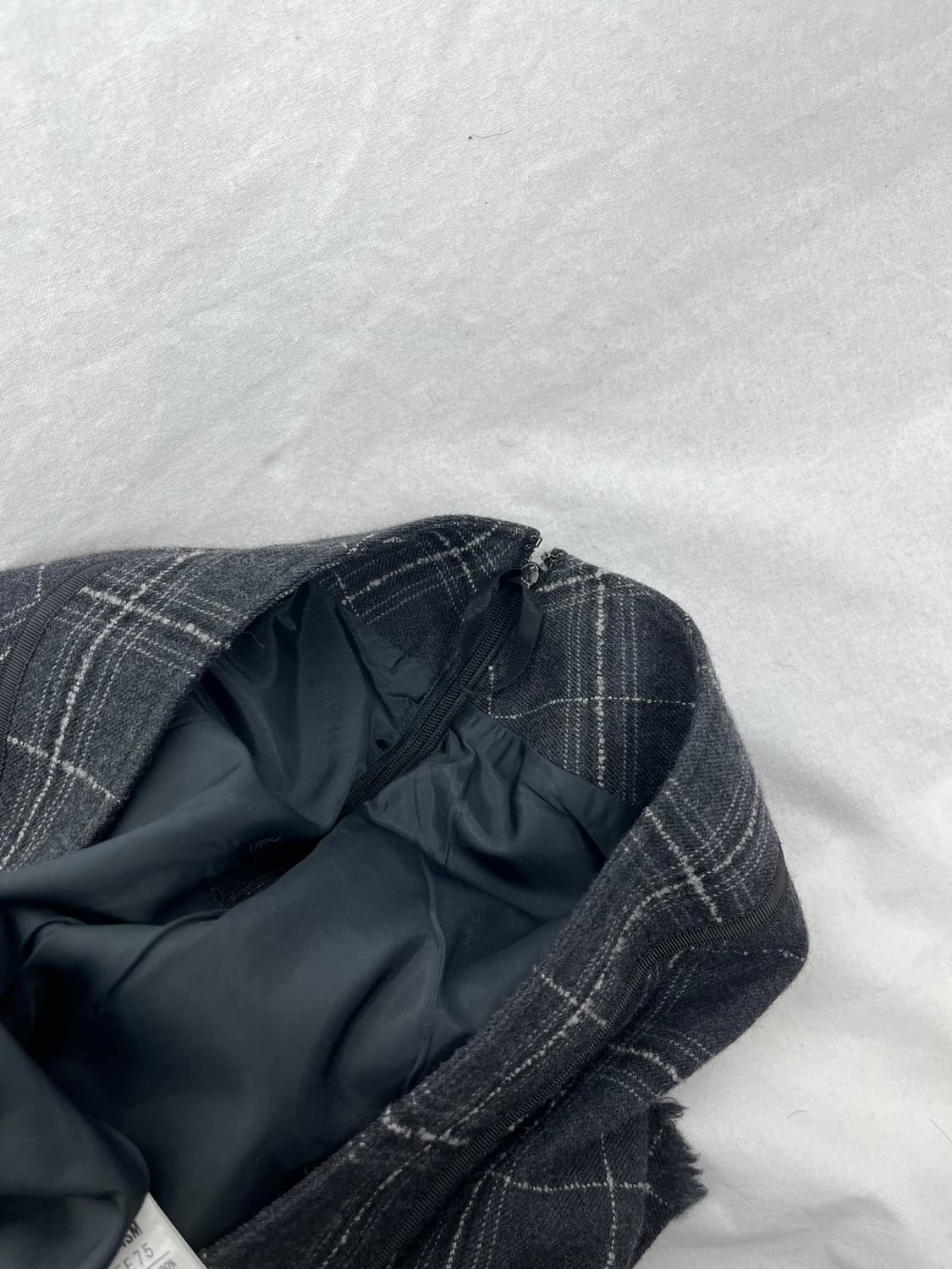 COMME CA ISM 울 체크패턴 스커트  상품이미지6