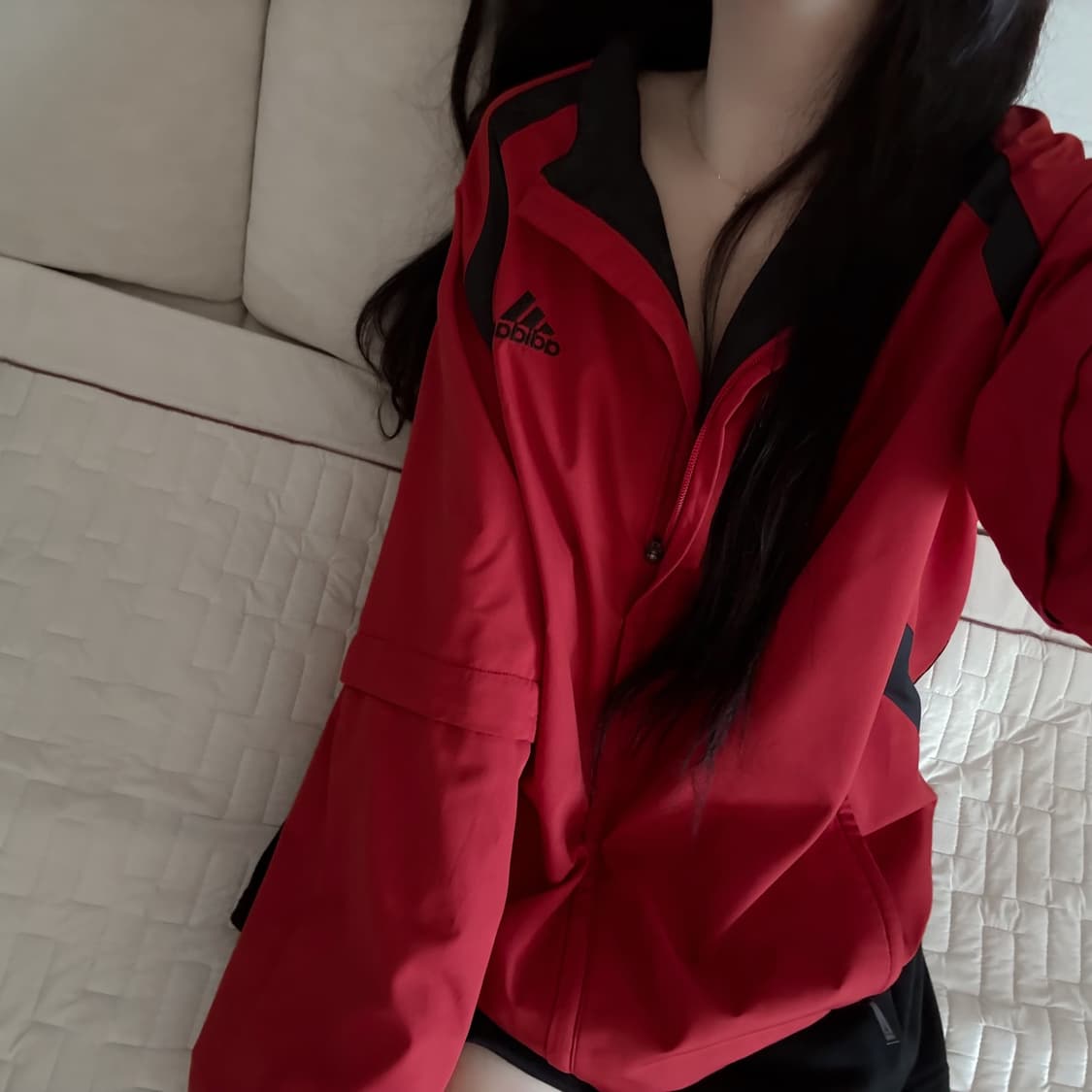 아디다스 검빨 바람막이 (골프 라인)  상품이미지2