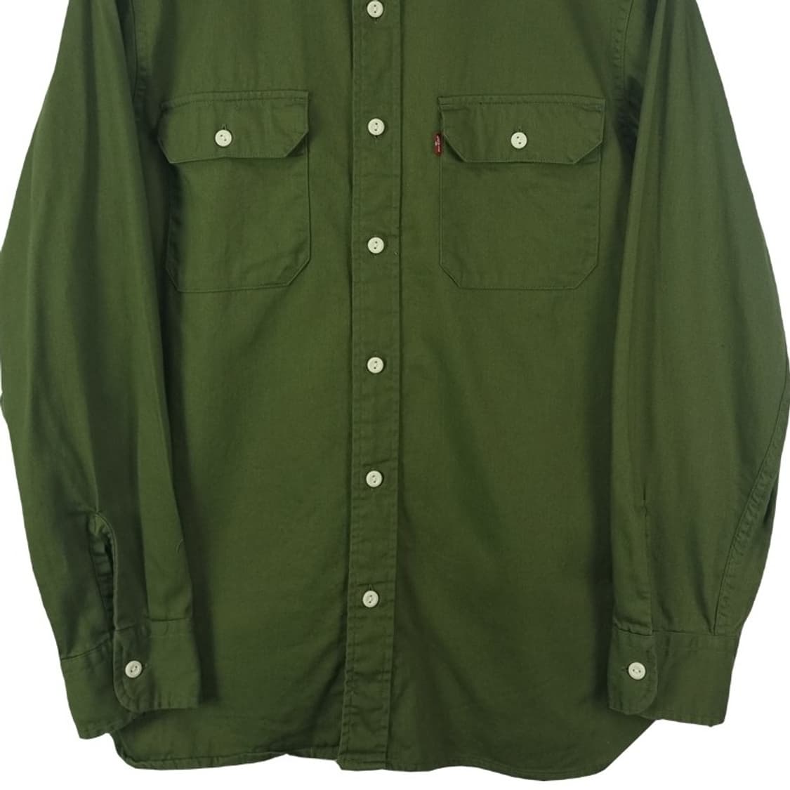 [리바이스] 투포켓 코튼 셔츠 올리브 M18801 상품이미지5