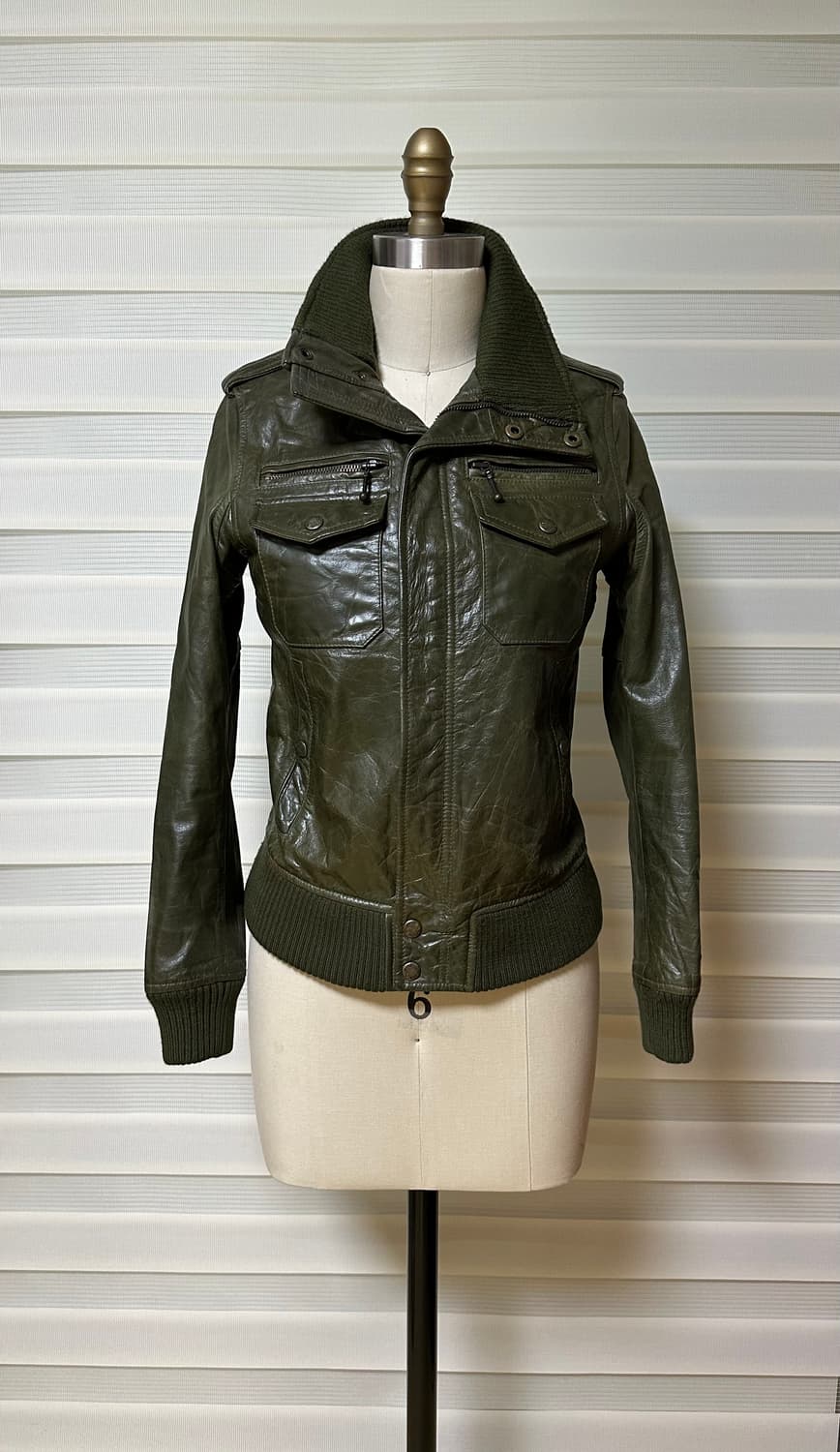 아비렉스 여성 가죽 자켓 상품이미지2