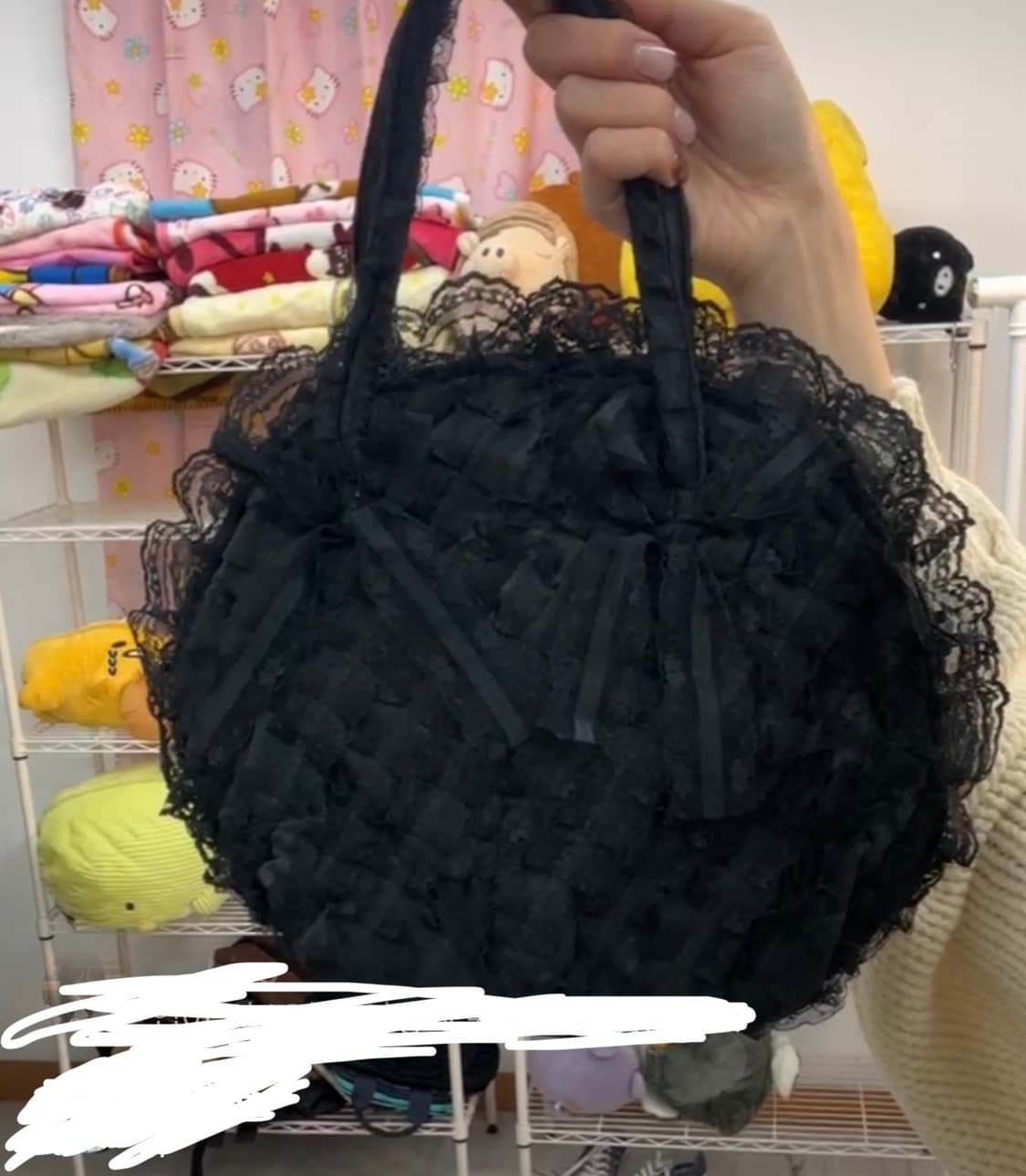 빈티지 레이스 가방 상품이미지1