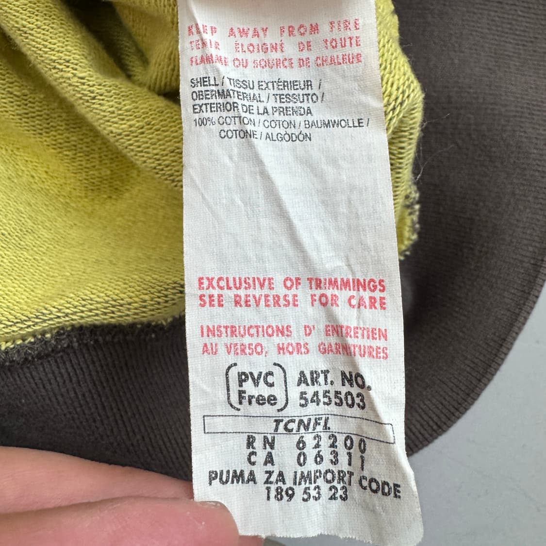 푸마 00s 에티오피아 블록코어 트랙탑 져지 상품이미지8