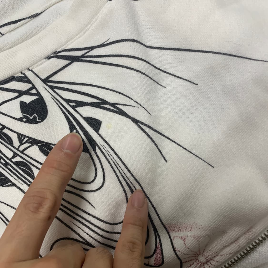 2XL)Nishiki x 에반게리온 아스카 오리엔탈 후드집업 상품이미지6