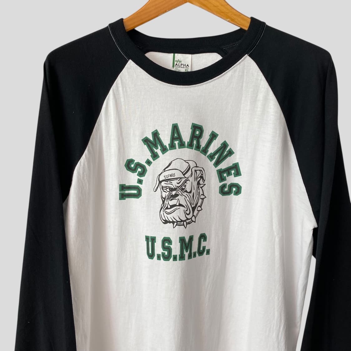 (XL)알파인더스트리 U.S.MARINES 나그랑 긴팔티셔츠 상품이미지2
