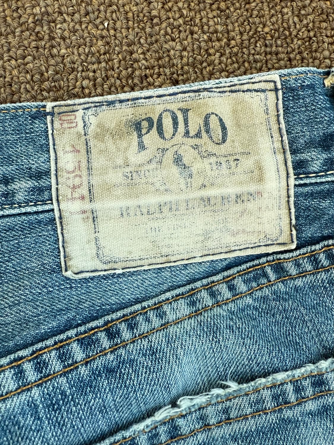 Polo Ralph Lauren 867 클래식 데님팬츠 상품이미지8