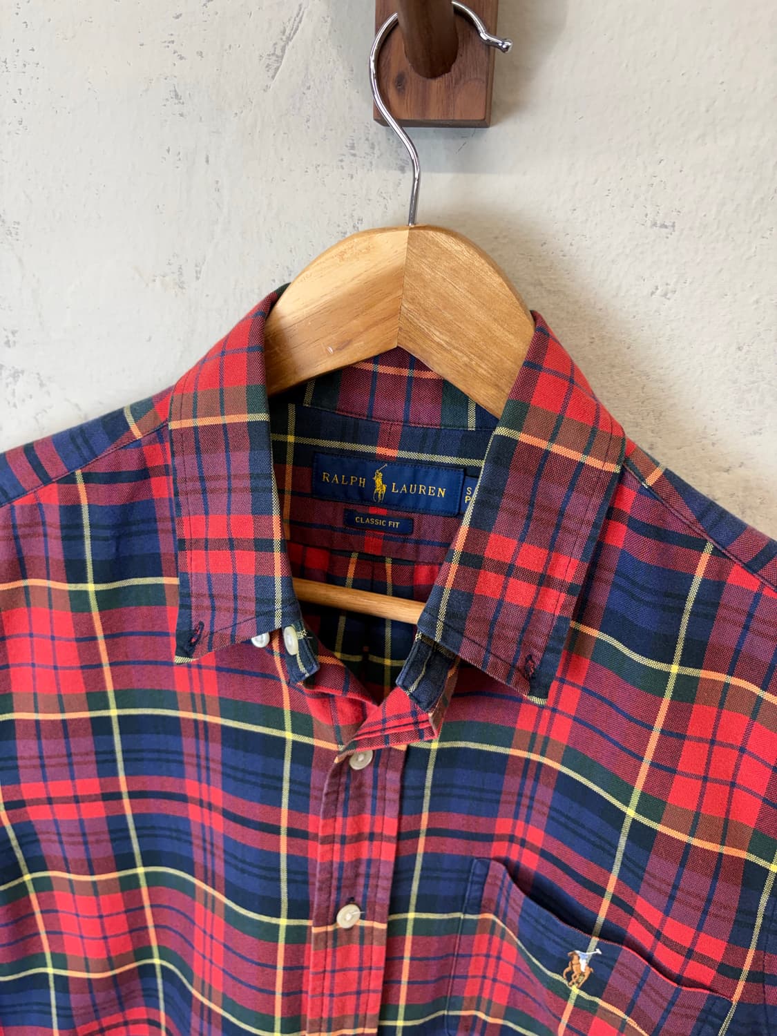폴로랄프로렌 체크 포켓 셔츠 상품이미지5