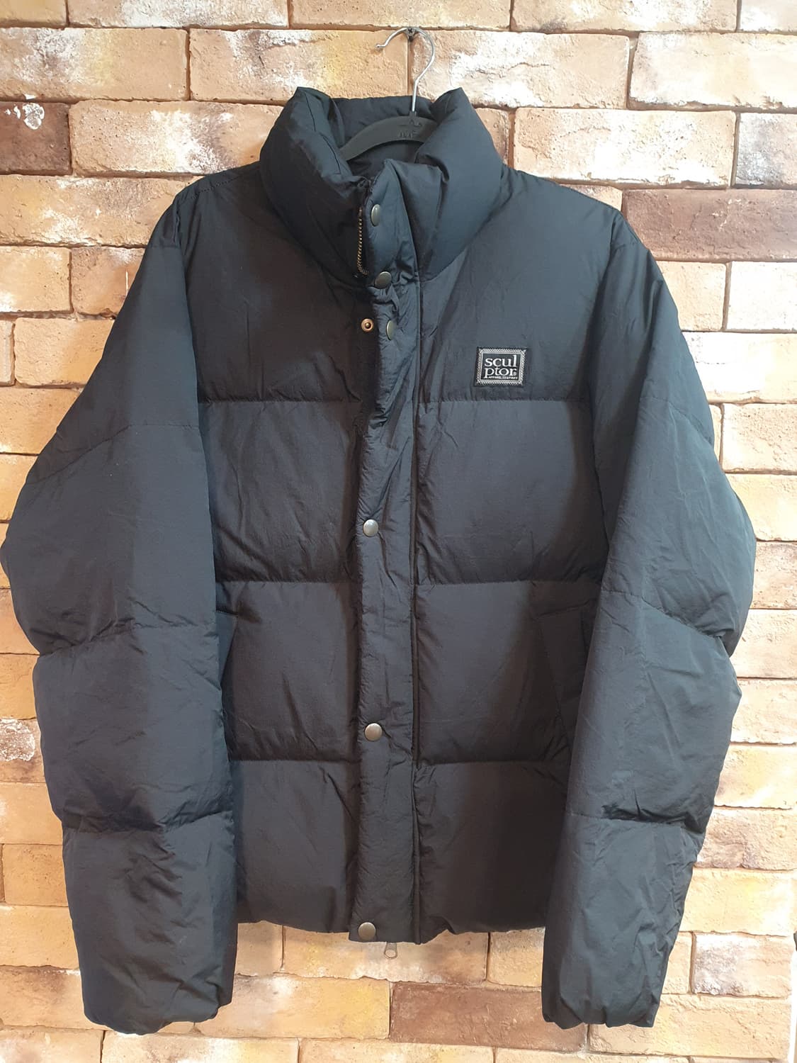 Sculptor 덕다운 패딩 블랙 S 상품이미지1