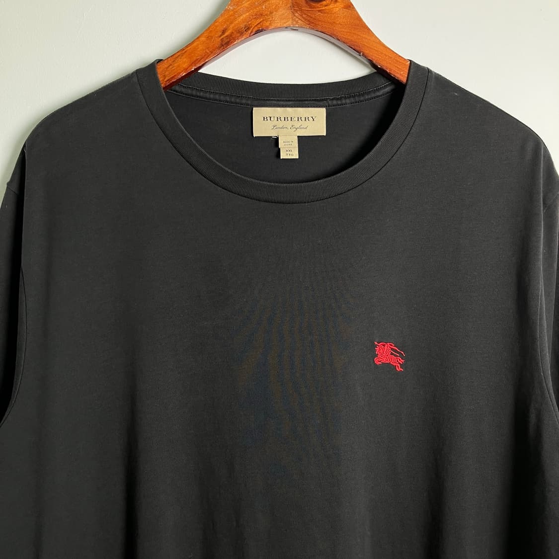 BURBERRY 버버리 로고 블랙 반팔 티셔츠 2XL 상품이미지4