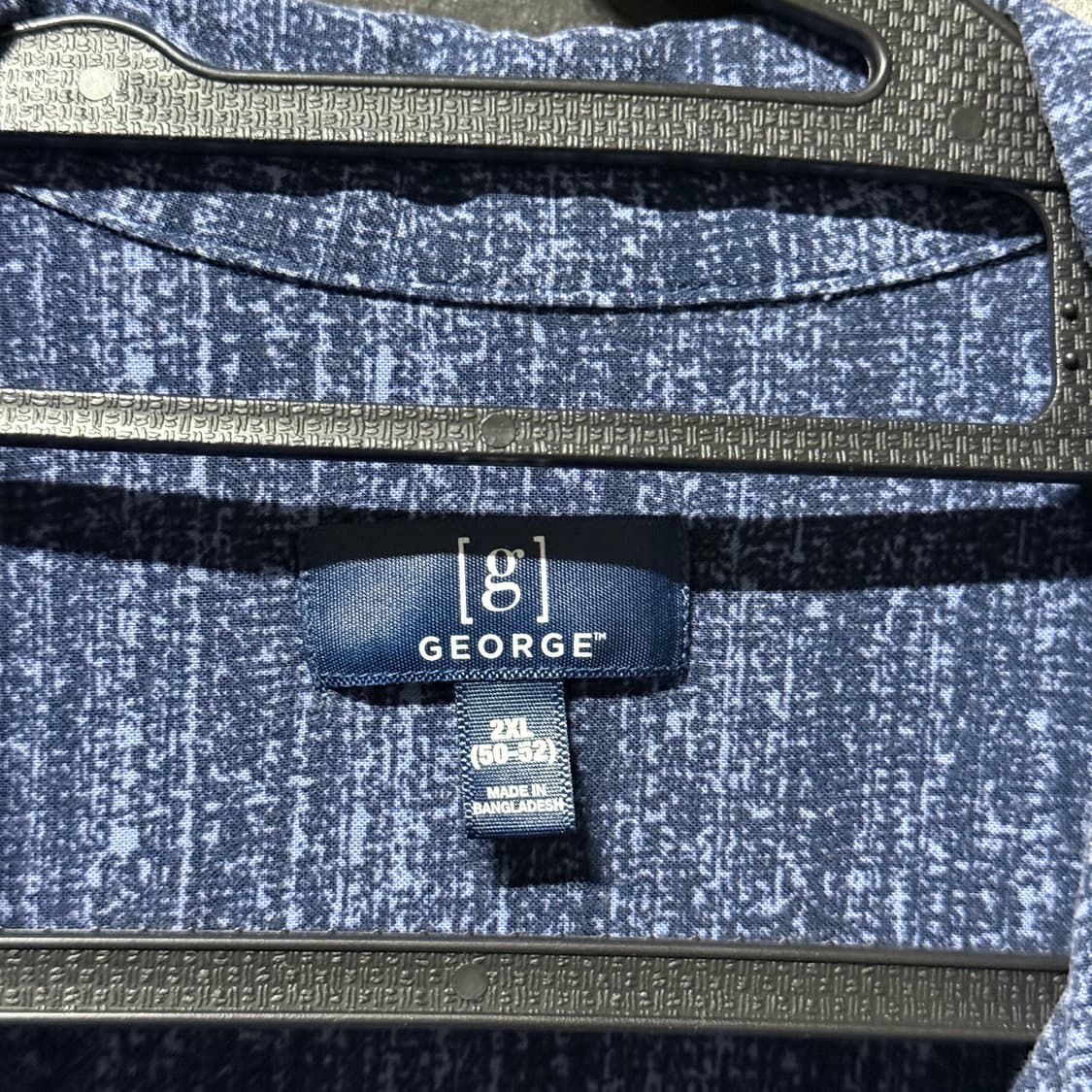 VTG 빈티지 빅사이즈 오리엔탈 플라워 패턴 반팔 셔츠 상품이미지4