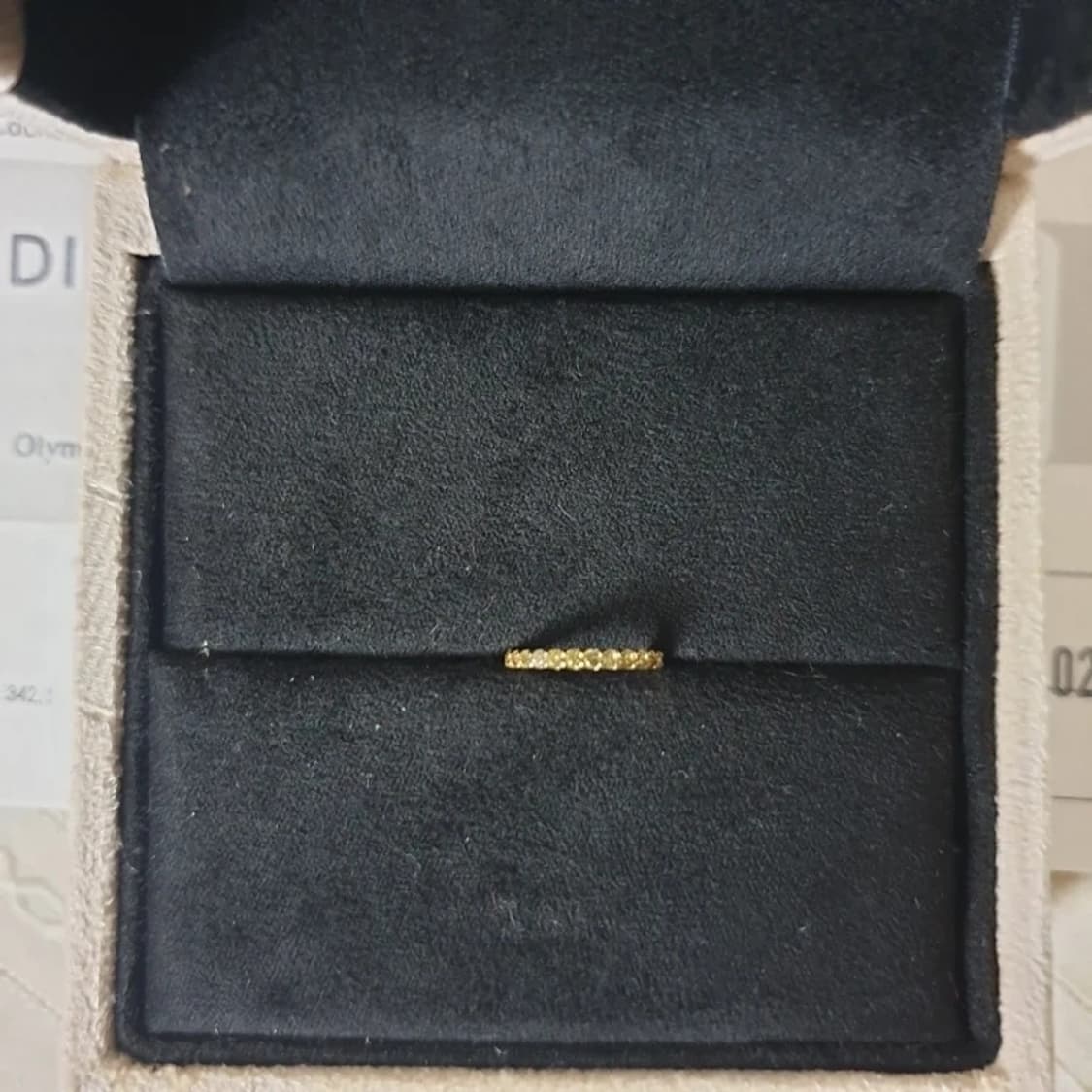 디디에두보 14K골드 옐로우사파이어 이어커프 한쪽 귀걸이 상품이미지2