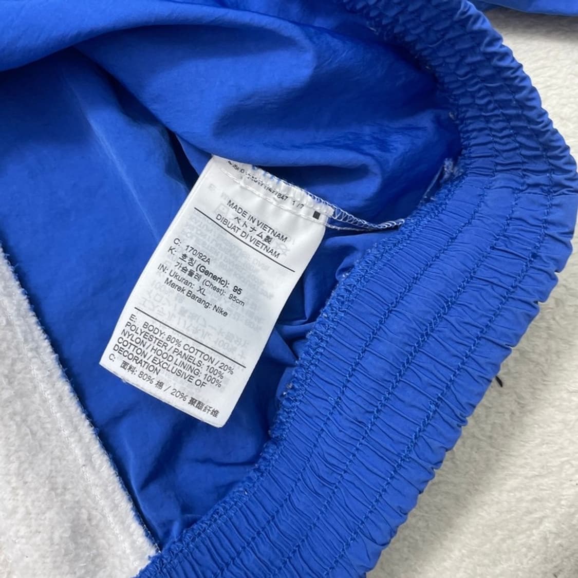 NIKE 우먼 멀티 배색 후드 XL 상품이미지7