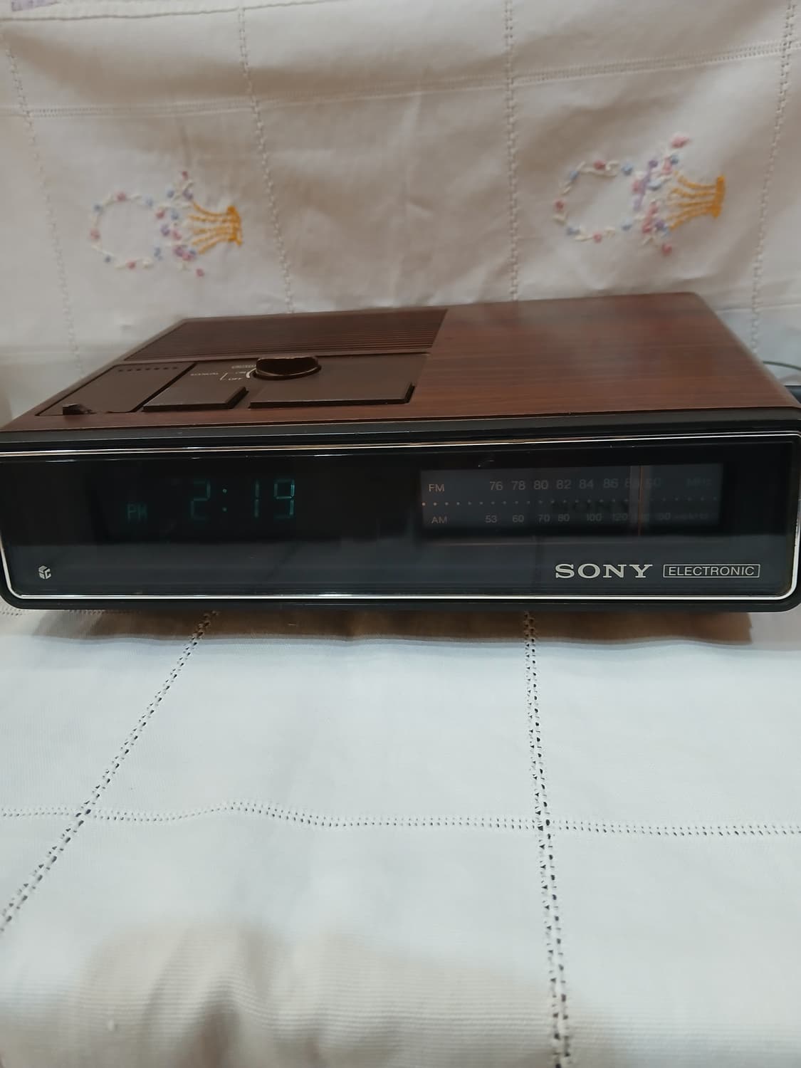 70년대 빈티지 소니 ICF-C530 디지털 시계 라디오 상품이미지1