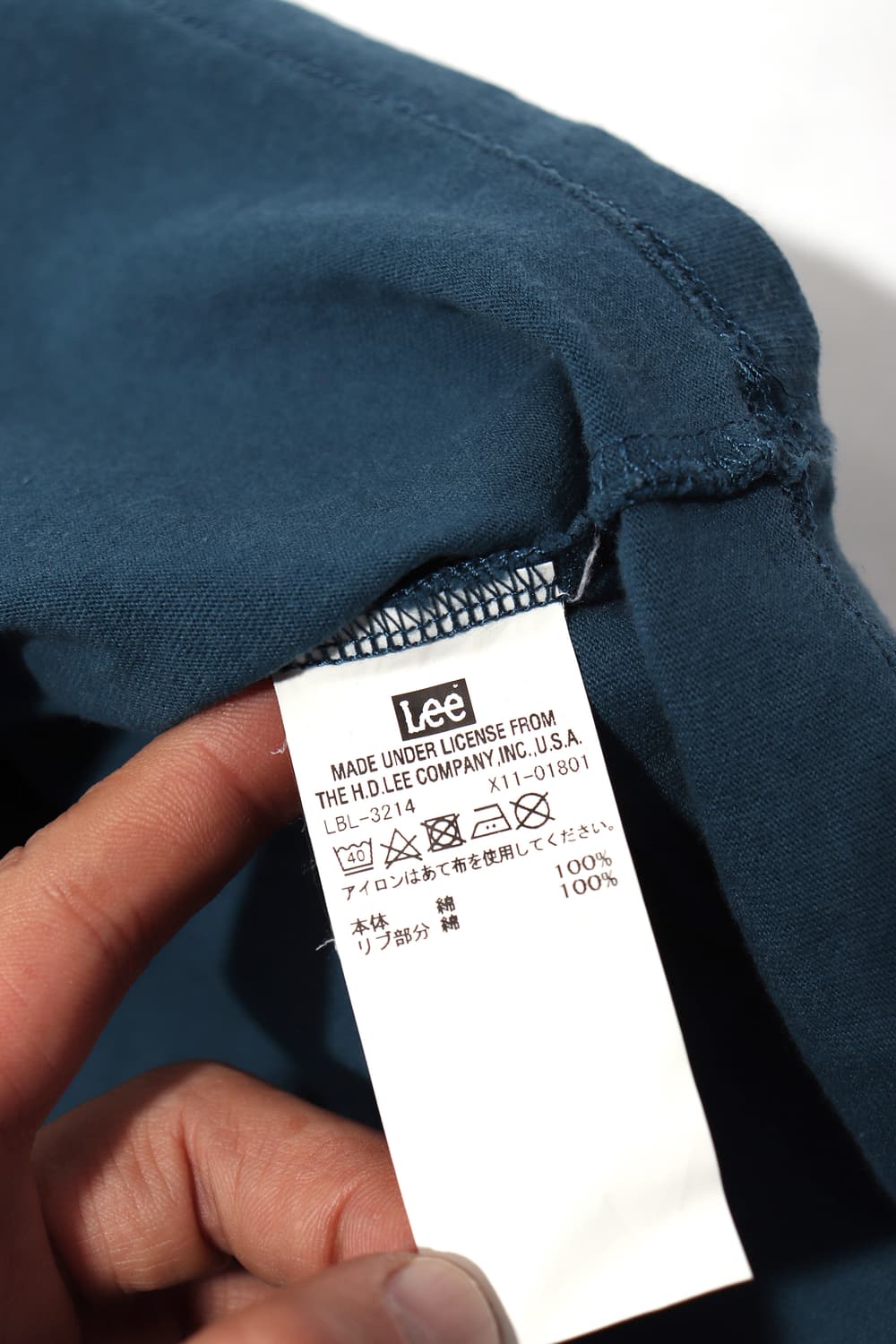 LEE 일본판 V넥 티셔츠 women L 상품이미지6