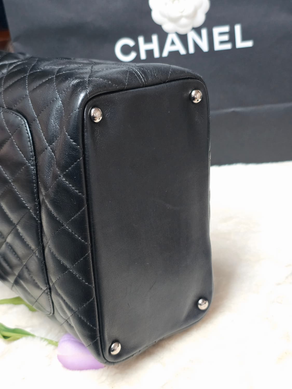 샤넬깜봉숄더백 + 샤넬깜봉반지갑 정품 상품이미지3