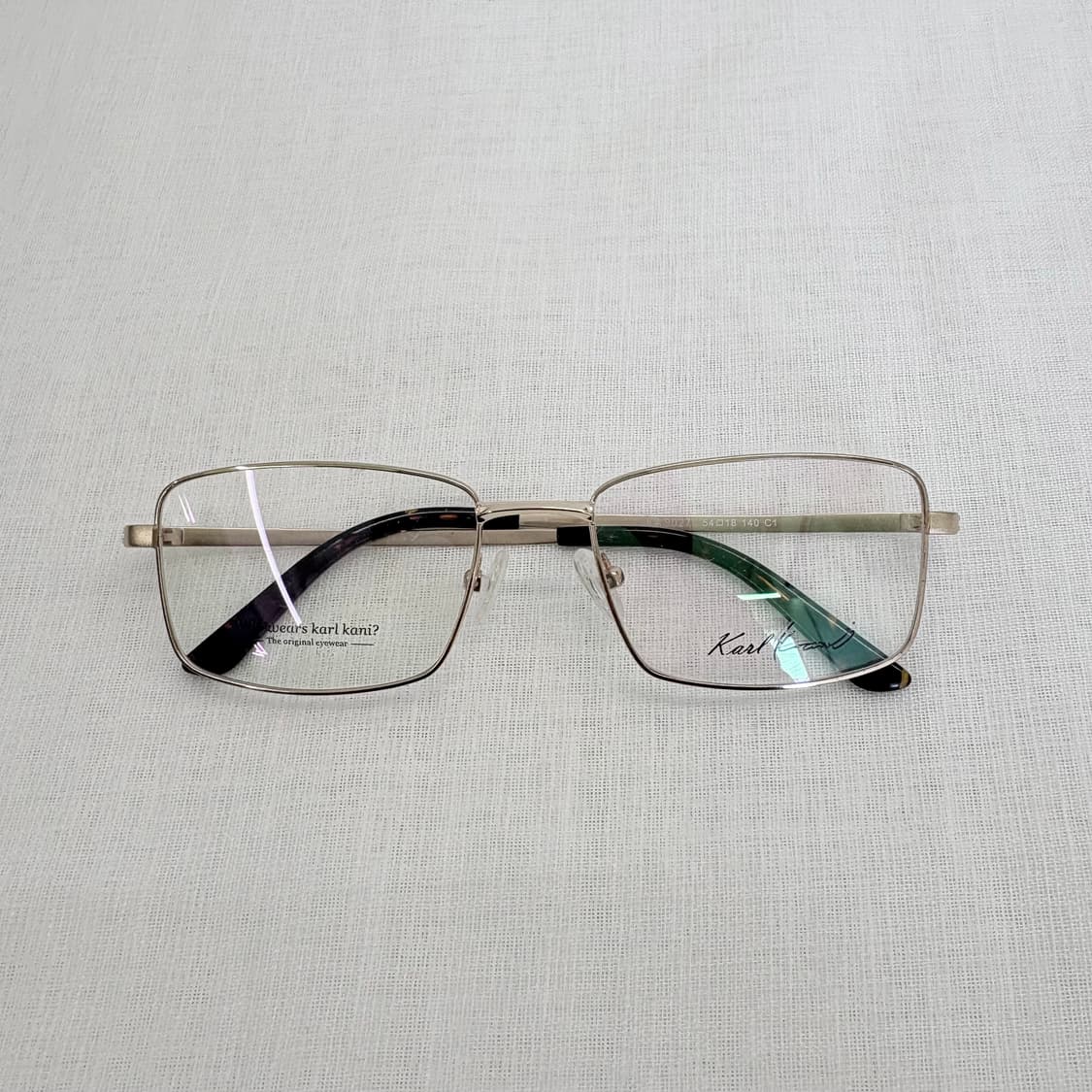 KARL KANI 골드 스퀘어 메탈 빈티지안경 상품이미지5