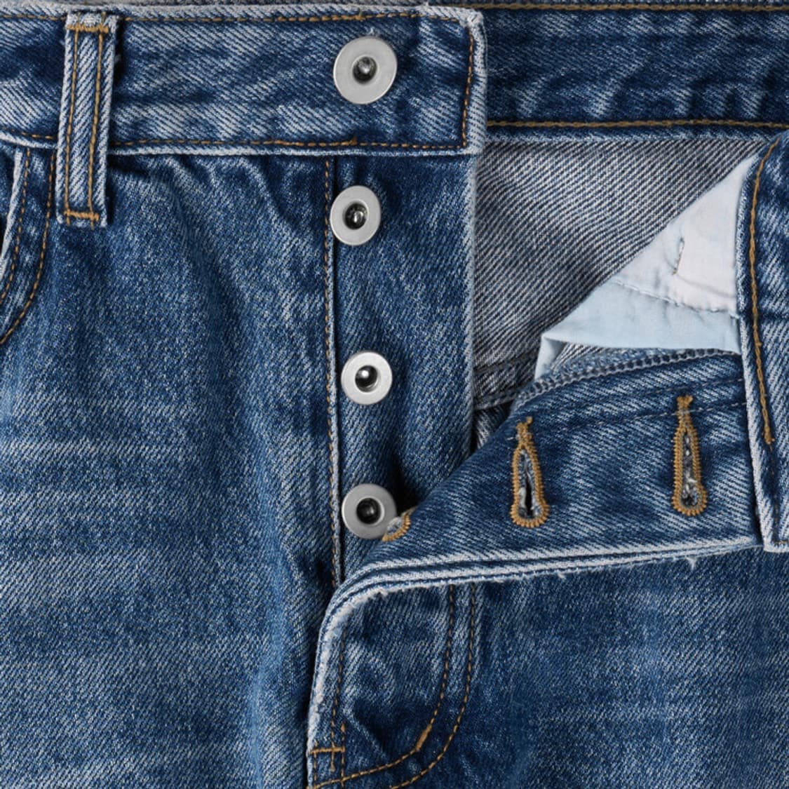 중청 스트레이트핏 데님 팬츠 28사이즈 상품이미지3