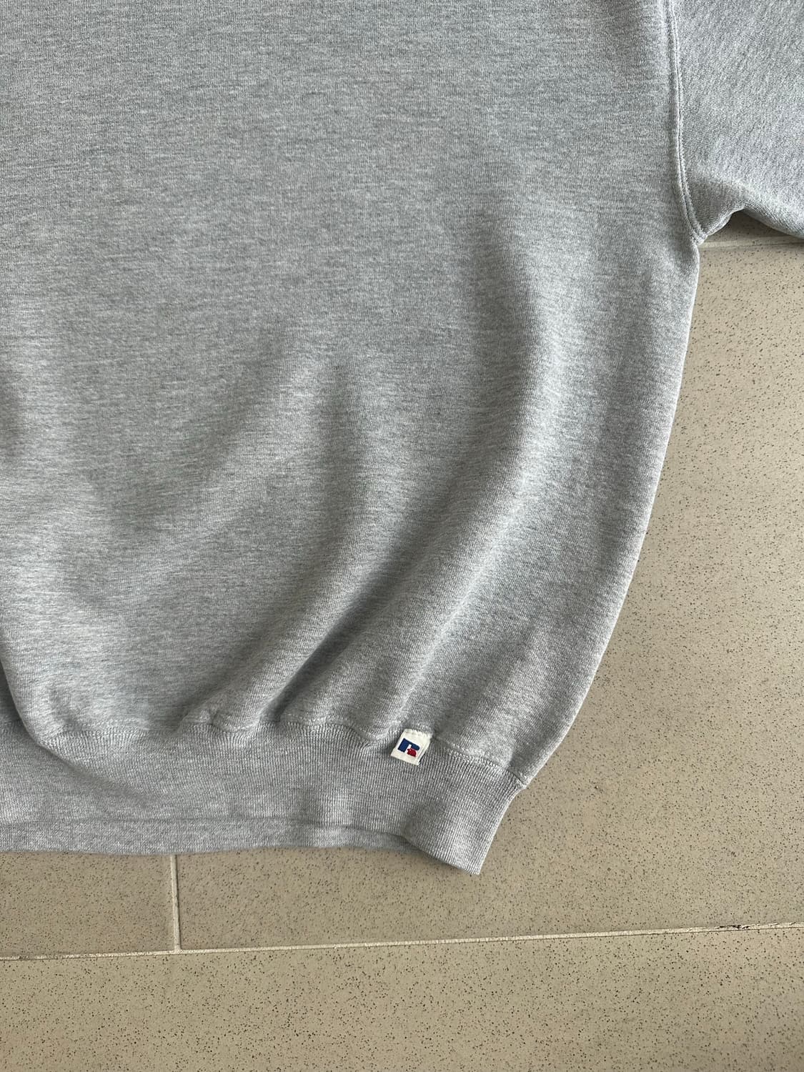 90s 빈티지 러셀 스웻셔츠 그레이 XXL USA 상품이미지3
