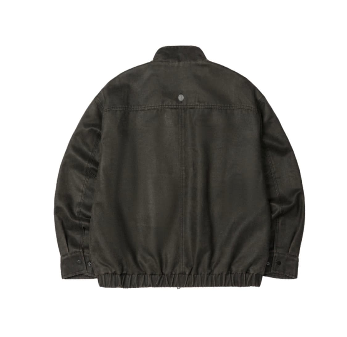레더리 더블 포켓 워시드 레더 블루종 자켓 S 상품이미지3