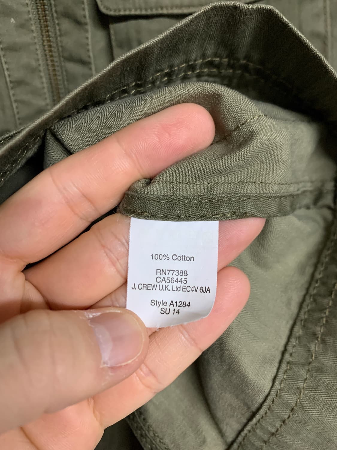 제이크루 여성 밀리터리 베스트 S 상품이미지4