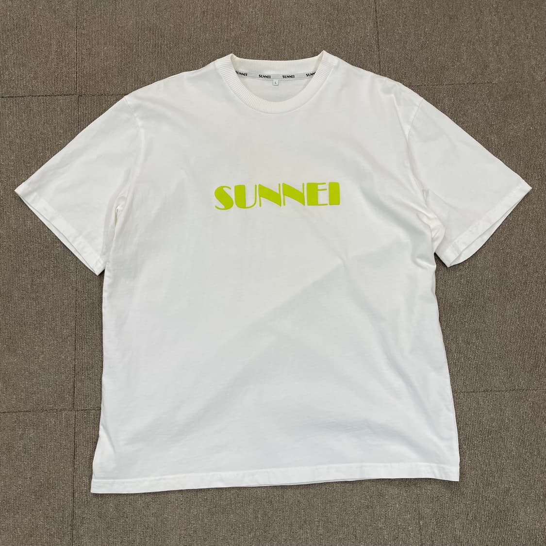 sunnei 써네이 로고 티셔츠  상품이미지1