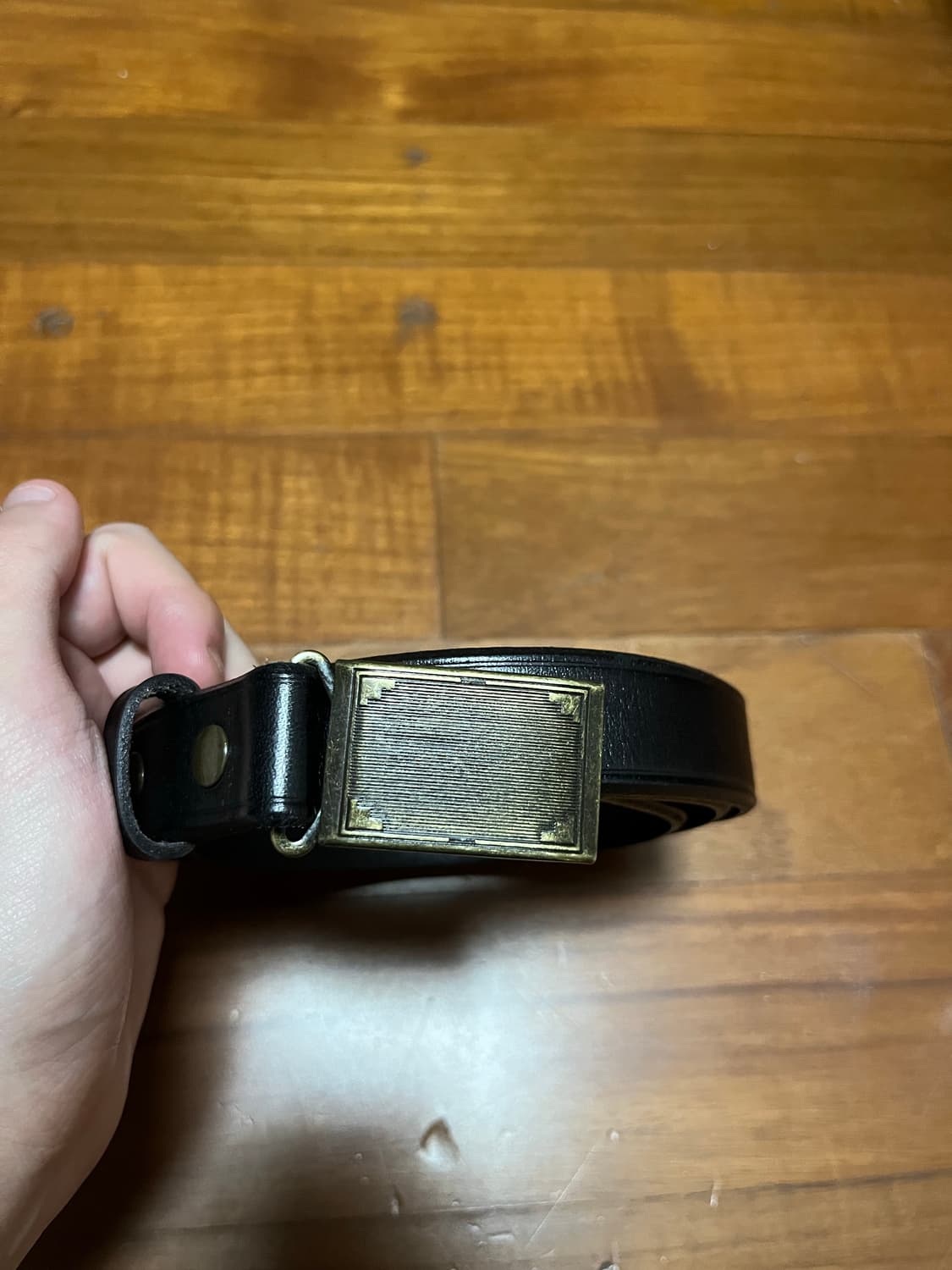 [새상품] 아웃스탠딩 빈티지 플라크 벨트 상품이미지2