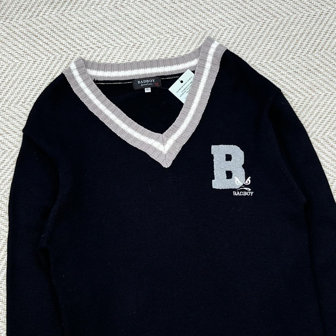 베드보이 브이넥니트 r2243 상품이미지3