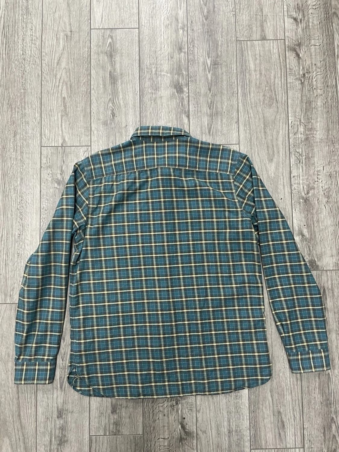 RRL 더블알엘 플래드 트윌 워크셔츠 블루 상품이미지4