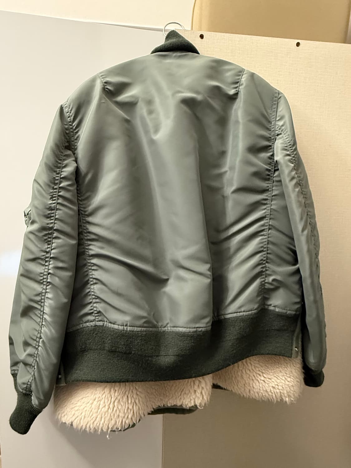 사카이 시어링 카키 봄버 자켓 (2) 상품이미지3