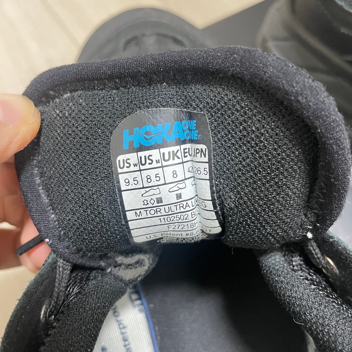 호카 X 엔지니어드 가먼츠 토르 울트라 로우 블랙 (265) 상품이미지8