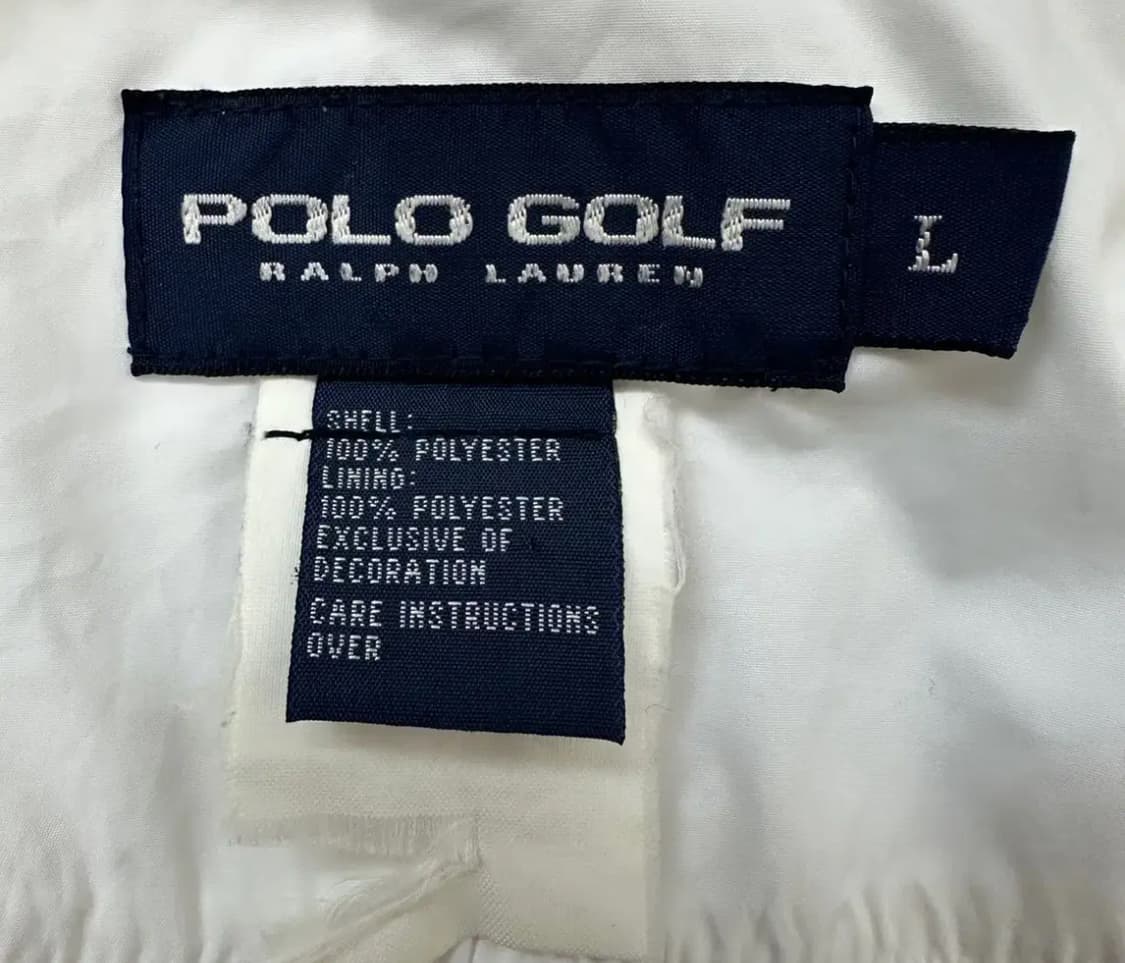 폴로 랄프로렌 골프 남성 화이트 블루종 바람막이 자켓 N3753  상품이미지4