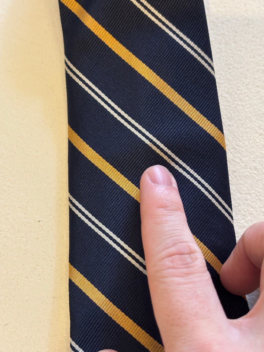  폴로 스트라이프 넥타이 상품이미지5