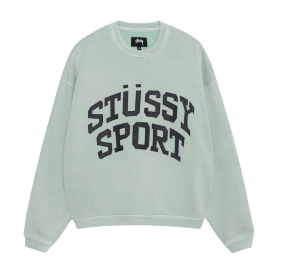 스투시 빅 크랙클 스포츠 맨투맨 상품이미지1