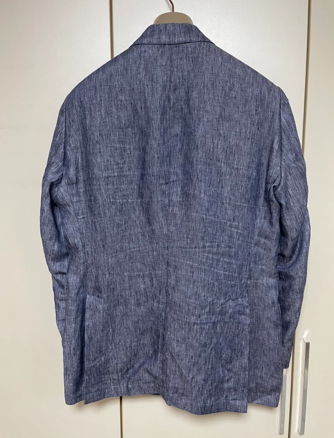 Eleventy 남성 100%마 원단 더블 자켓 46사이즈 상품이미지3