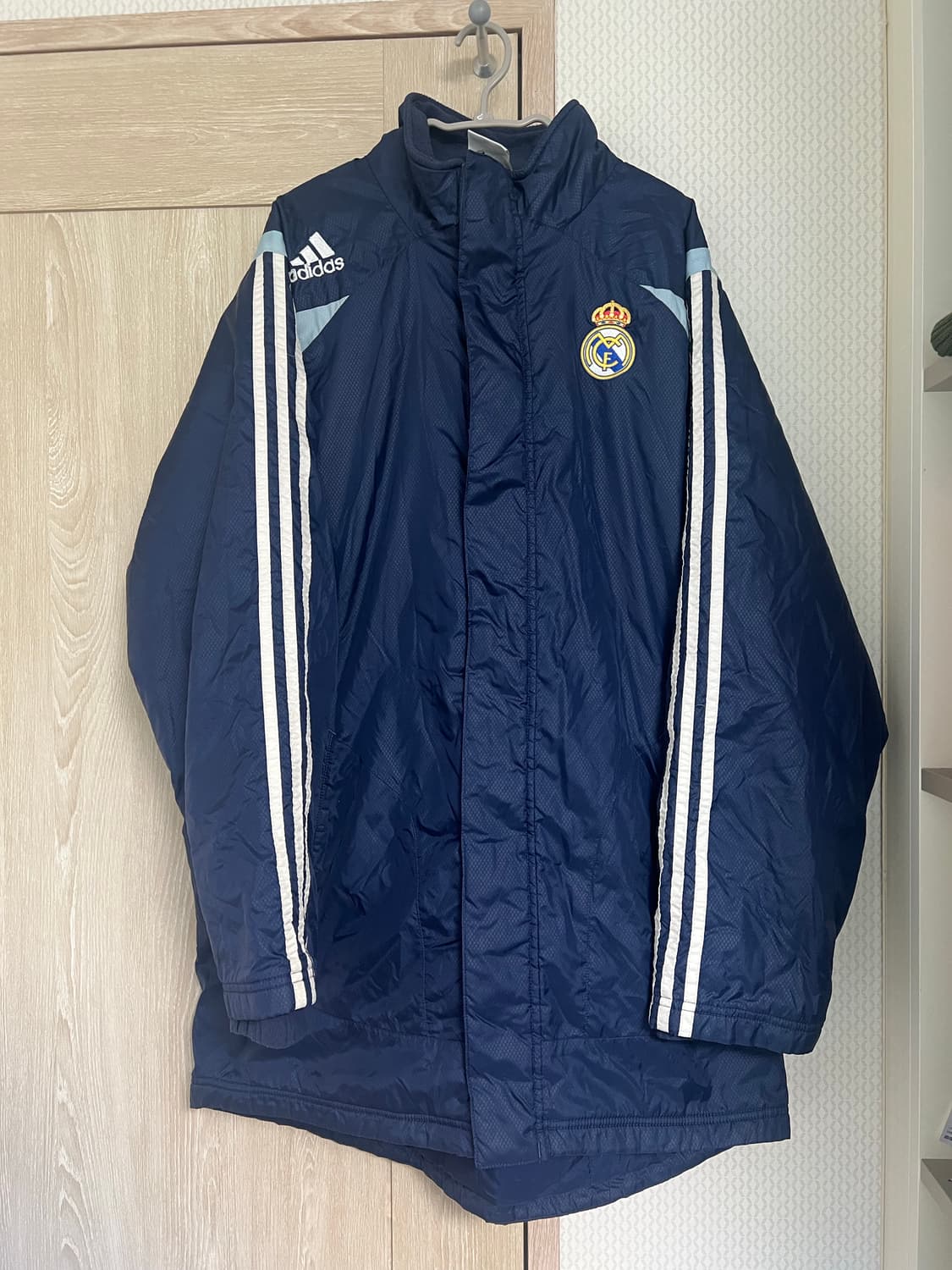 아디다스 레알마드리드 07-08 바람막이 벤치 자켓 상품이미지1