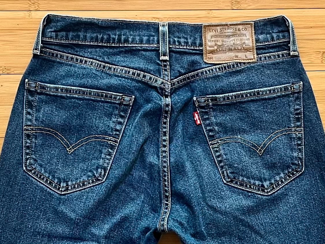리바이스 505 빅E 데님팬츠 W28 L32 상품이미지4