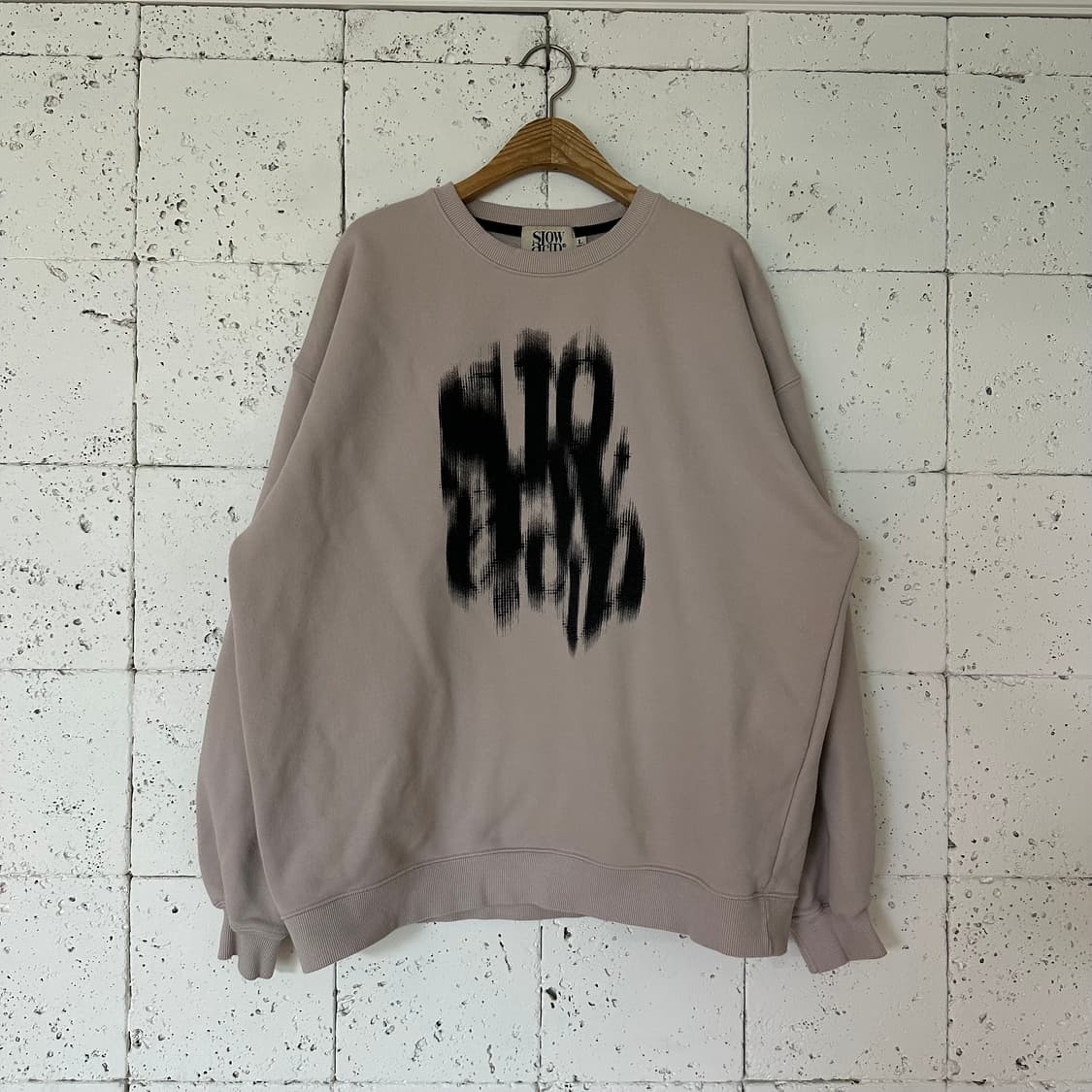 L 슬로우애시드 맨투맨 상품이미지1