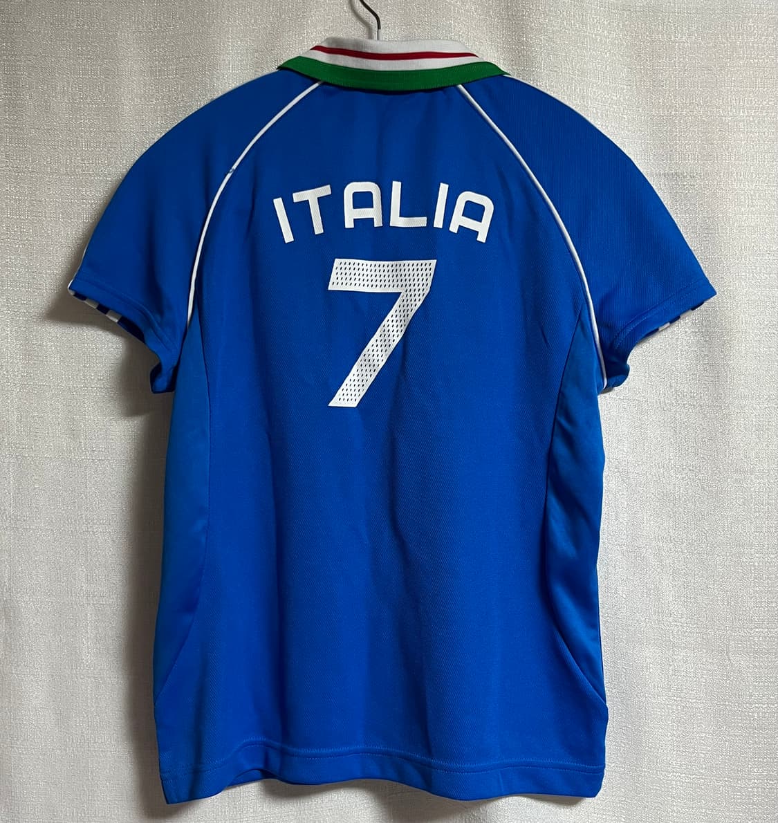 아디다스 이탈리아 반팔 져지 티셔츠 S 상품이미지5