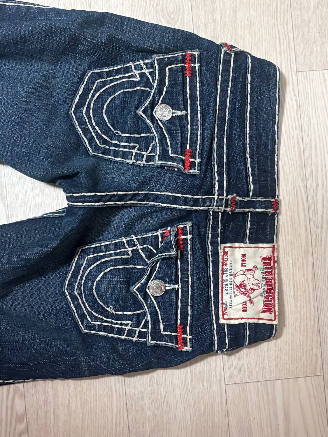 트루릴리젼 TureReligion 스티치 데님 부츠컷 상품이미지3