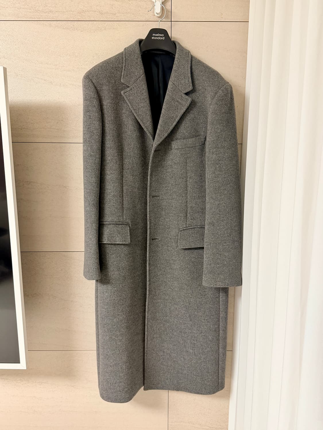 MNGU / 체스터필드 코트 그레이 / L 상품이미지1
