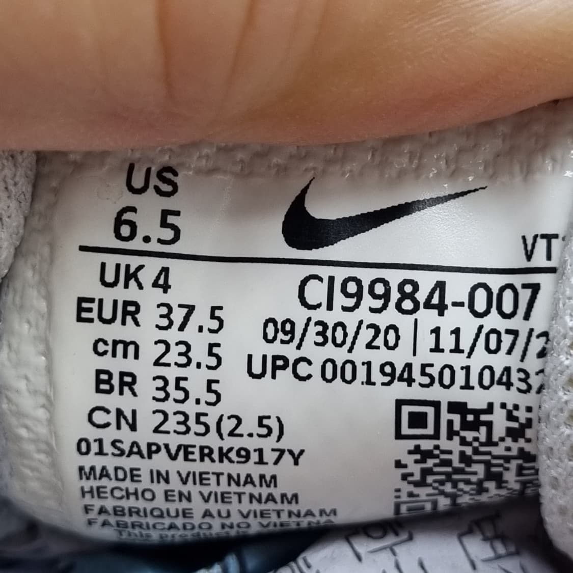 나이키 다운쉬프터 여성운동화235  상품이미지6