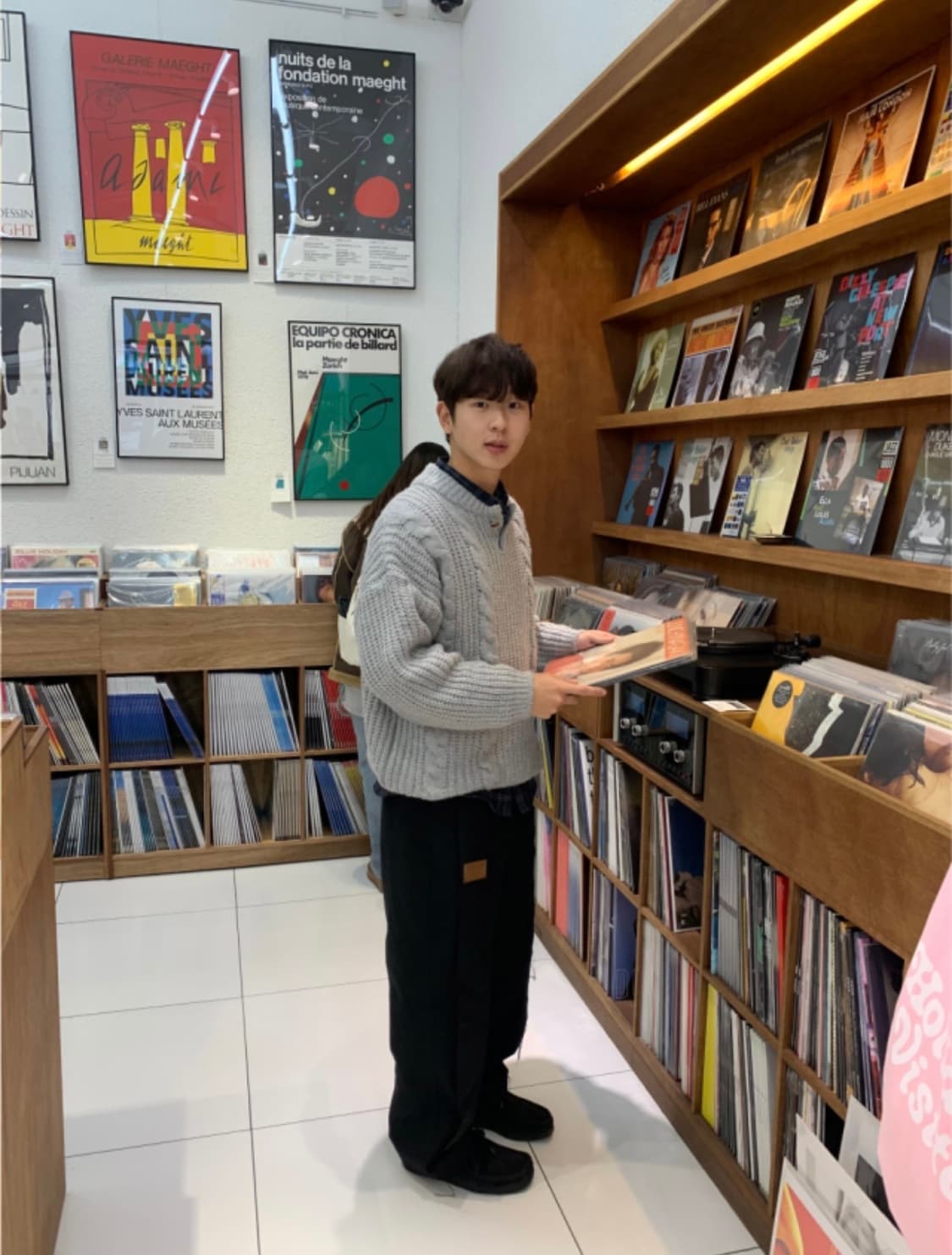 헨리넥 케이블 빈티지 니트 상품이미지10