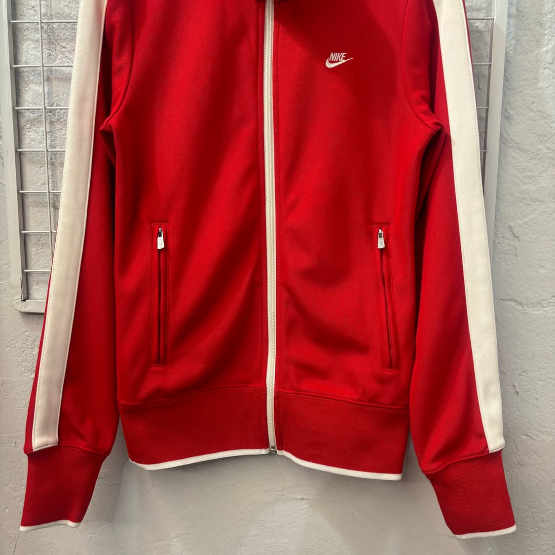 나이키 베이직 레드 트랙탑 져지 M 상품이미지4